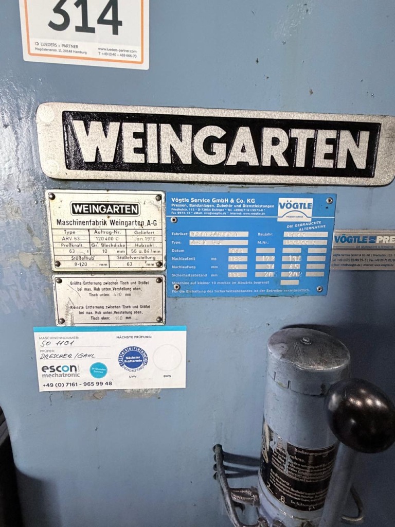 Eccentric Press 63 tons - Image 6