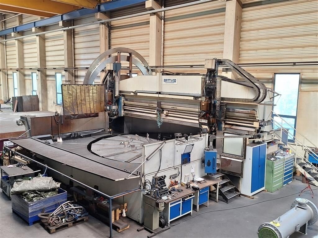 CNC Flange Drilling ROTTLER PORTAL 7000