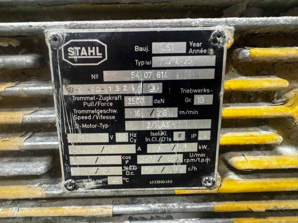 Crane Hoist STAHL 5 Tons - Image 6